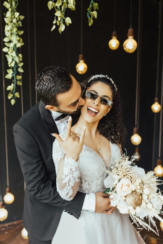 Couple showing physical touch and example of Love Languages and Attachment Style