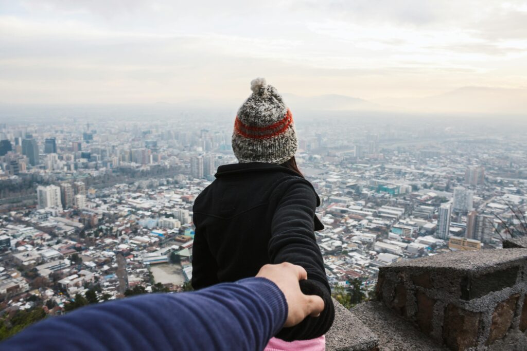 Couple showing how to be with someone with a disorganized attachment style,